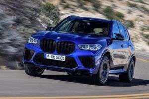 Renting BMW X5 M Competition