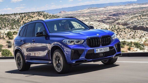 renting BMW X5 M Competition